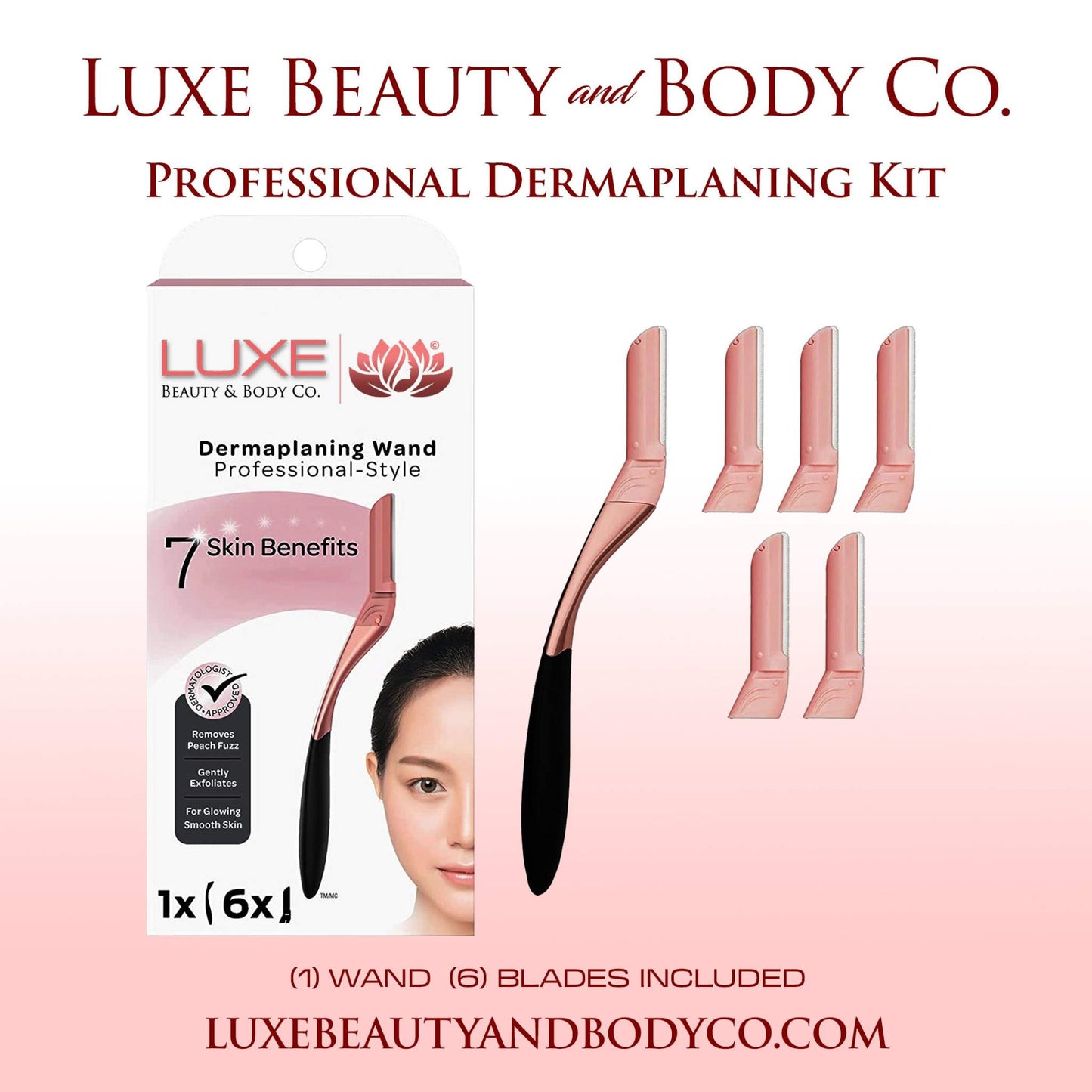 Dermaplane Starter Kit for Smooth Results- Luxe Beauty & Body Co.