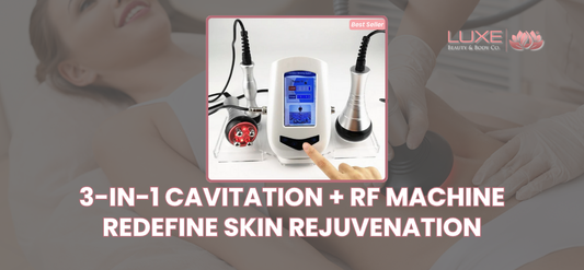How Does the 3-in-1 Cavitation + RF Machine Redefine Skin Rejuvenation