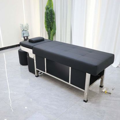 Plumbed Scalp Massage Bed - Ceramic Sink