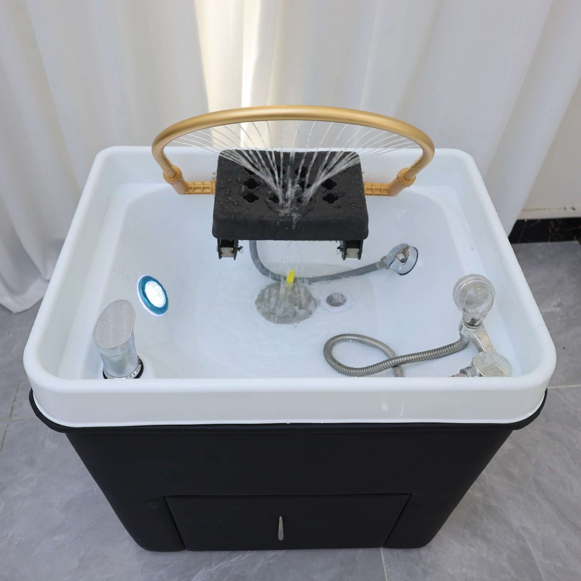 Scalp Massage Sink - Plumbed