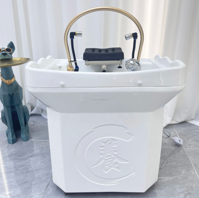 Scalp Massage Sink - Non-Plumbed with Tank